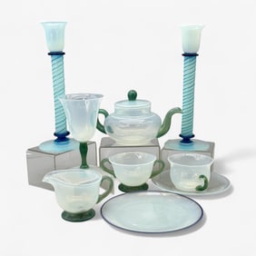 H.C. Fry Glass Grouping