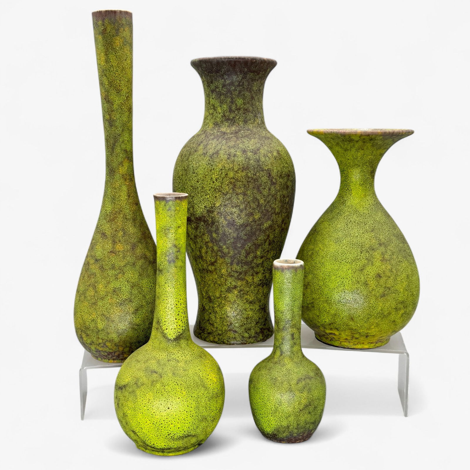 Royal Haeger Lime Peel Vases (1 of 19)