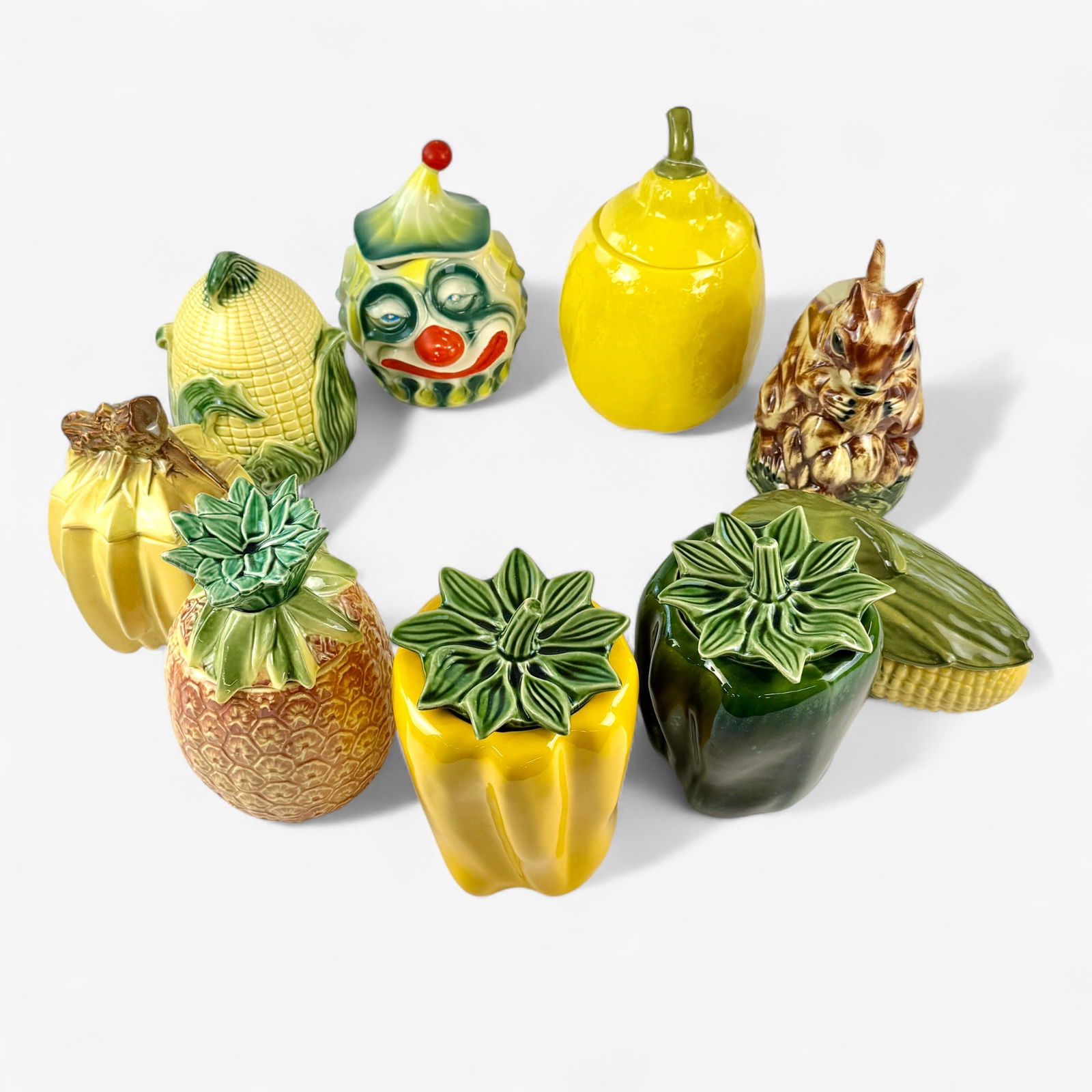 Ceramic Cookie Jars and Oven Container (1 of 6)