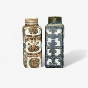 Pair of Nils Thorsson Bottles for Copenhagen