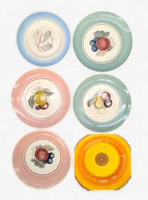 Group of Susie Cooper Plates, Plus