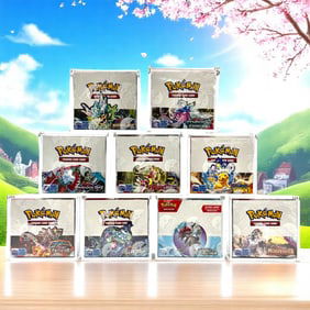 Complete Set of Pokemon Booster Boxes: Scarlet & Violet