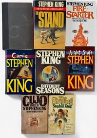 8 Stephen King Novels, Early Editions