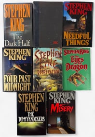 7 Stephen King Novels, Incl. 1st First Editions