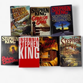 7 Stephen King Novels, Incl. 1st First Editions