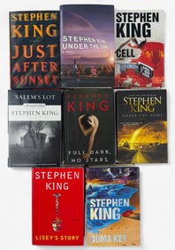8 Stephen King Novels, Incl. 1st Editions
