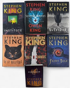 7 Stephen King Novels, Incl. 1st First Editions