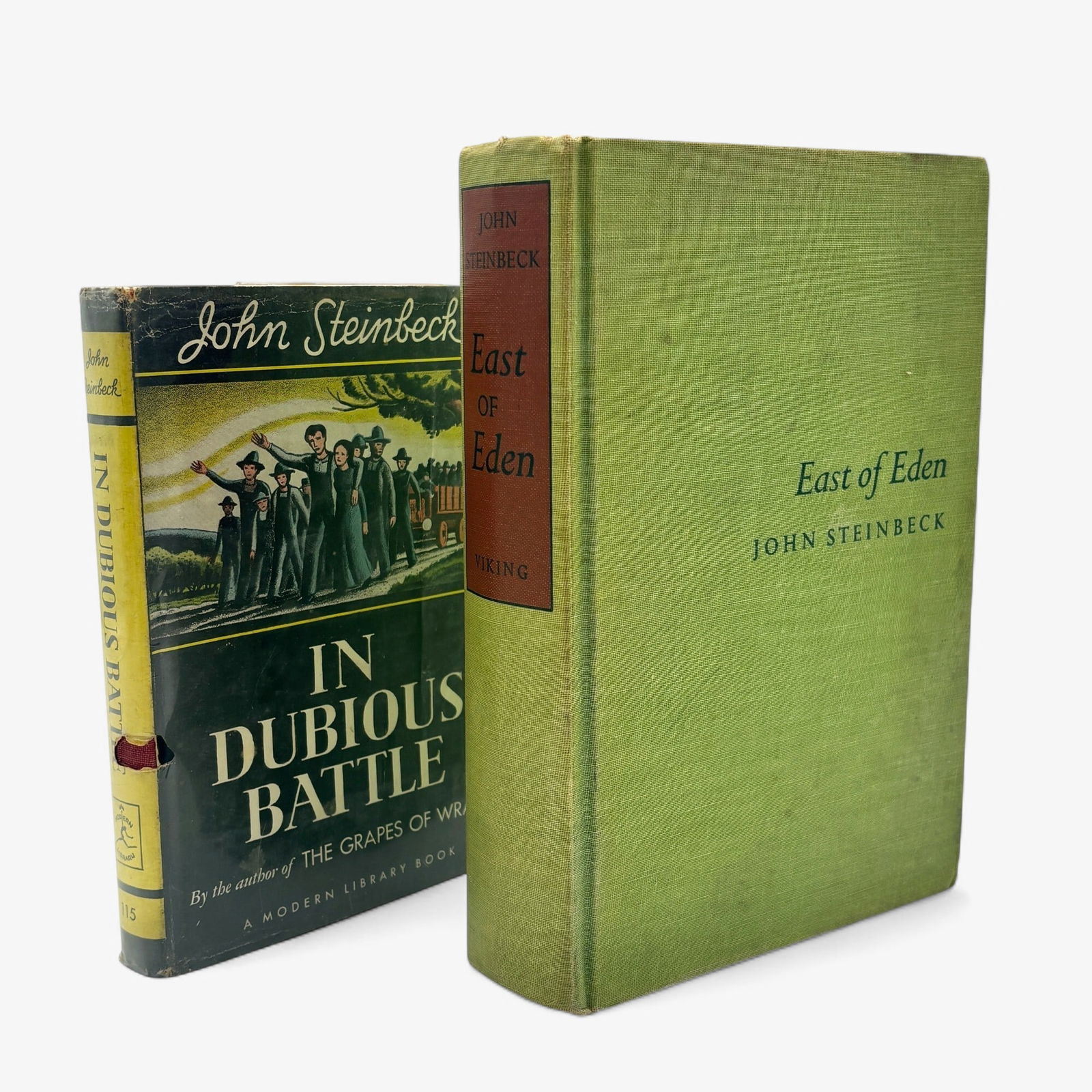 John Steinbeck, East of Eden First Edition and In Dubious Battle (1 of 9)