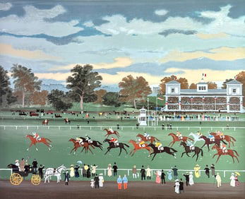 "Courses a Vincennes" by Michel Delacroix