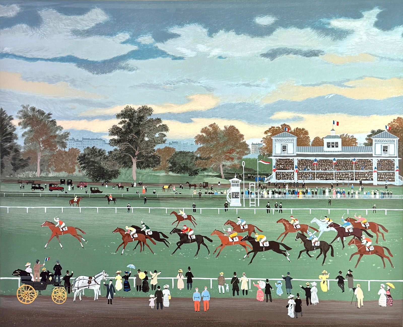 "Courses a Vincennes" by Michel Delacroix (1 of 4)