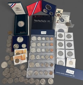 Large Group of Early American Coinage