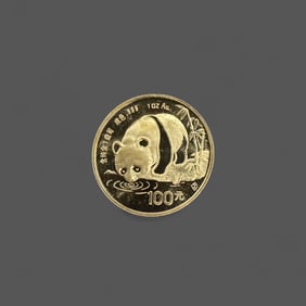 1 ozt. Chinese Panda Gold Coin, 1987