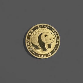 1 ozt. Chinese Panda Gold Coin, 1983