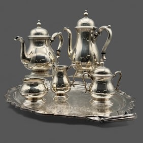 Sterling Silver Coffee and Tea Service