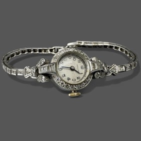 Ladies Hamilton Iridium Platinum Wristwatch