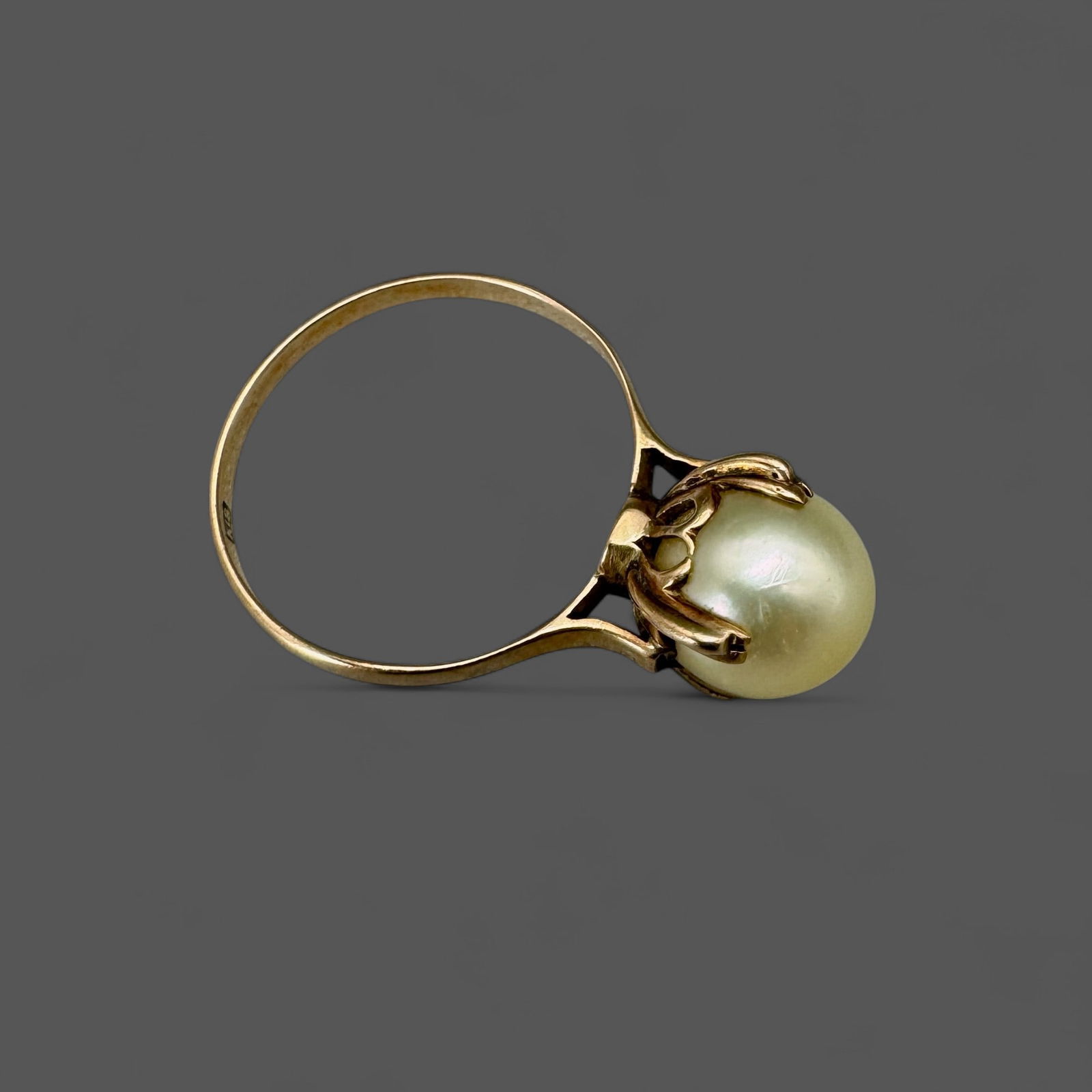 Victorian 18K Gold and Pearl Ring (1 of 6)
