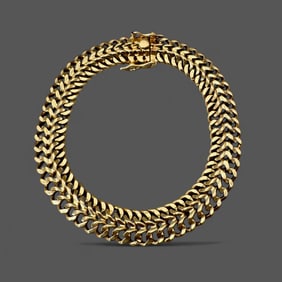 Ladies 18K Gold Bracelet