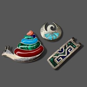 Group of Southwestern and Mexican Sterling Silver Jewelry