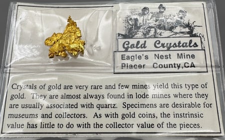 Eagles Nest Gold Crystal