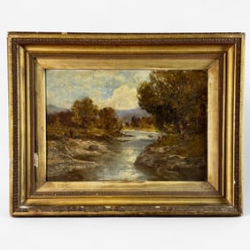 River Landscape by Harry Hime