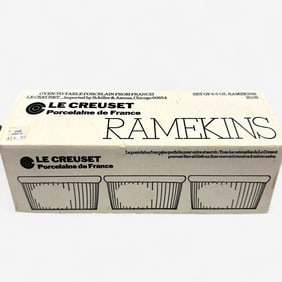 Group of 12 Le Creuset Ramekins Porcelain Dishes