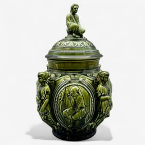 Majolica Sarreguemines Humidor