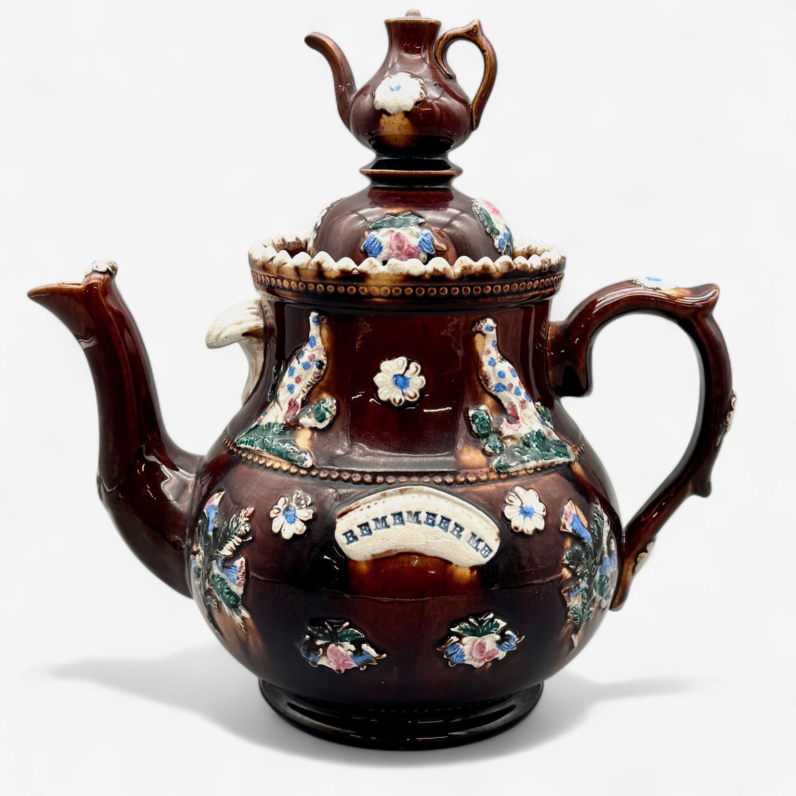 English Bargeware Teapot (1 of 7)