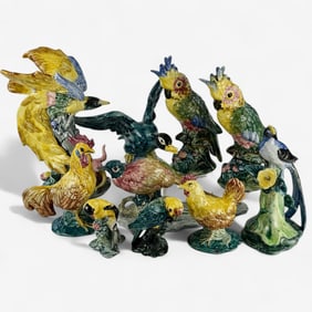 Group of 10 Stangl Pottery Birds