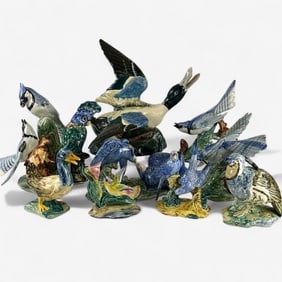 Group of 10 Stangl Pottery Birds