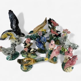 Group of 10 Stangl Pottery Birds
