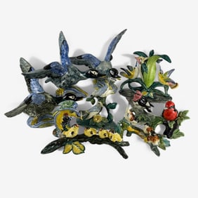 Group of 10 Stangl Pottery Birds