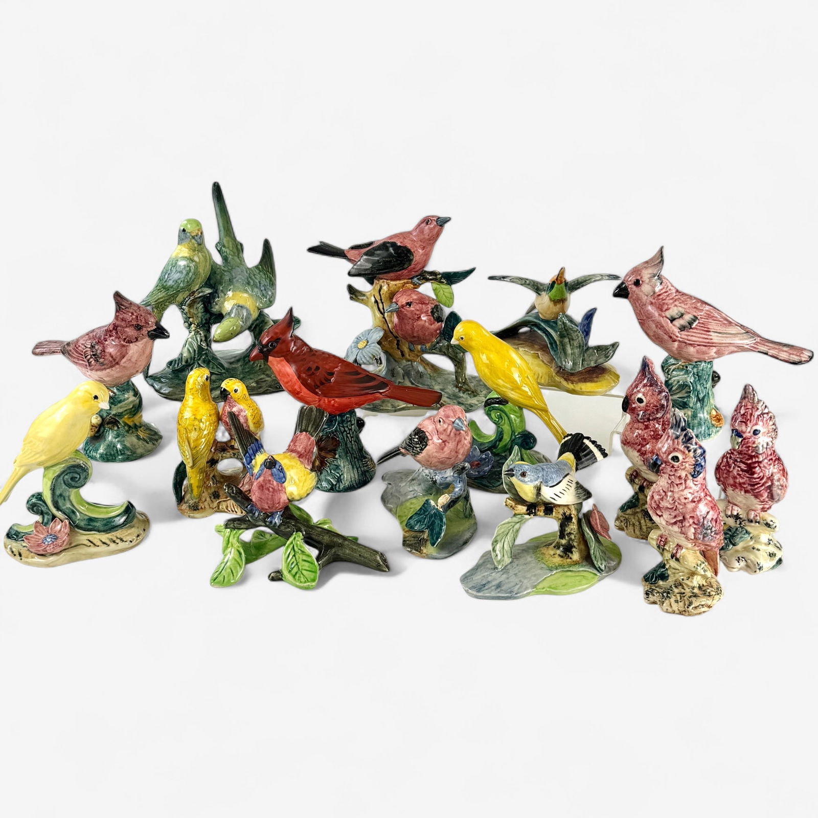 Group of 15 Stangl Pottery Birds (1 of 6)
