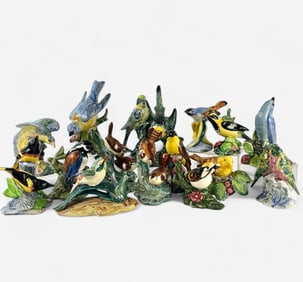 Group of 15 Stangl Pottery Birds