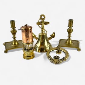 Grouping of Brass Items