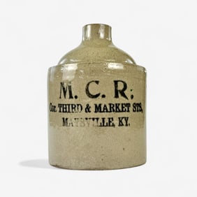 M.C. Russell Maysville, KY Whiskey Jug
