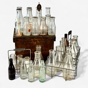 Large Collection of Kentucky and Ohio Milk Bottles