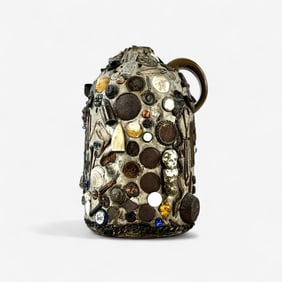 Memory Jug Loaded with Metalwork