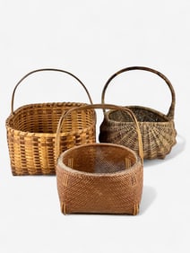 Three Handled Gathering Baskets
