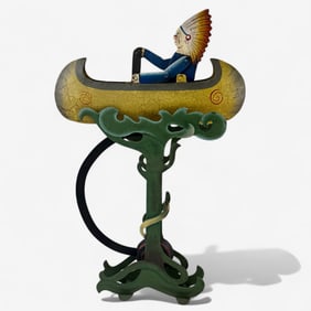 Contemporary American Indian Whirligig