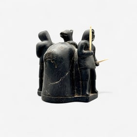 Eskimo Carving with Figures