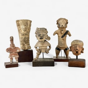 Group of Pottery Figures