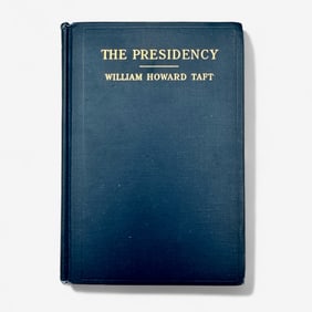 William Howard Taft, Signed and Inscribed Book
