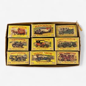 Collection of Early Yesteryear Match Boxes