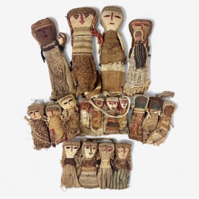 Collection of Early Dolls