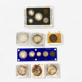 Grouping of Early American Coinage