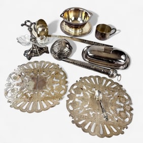Variety of Silver Plated Material