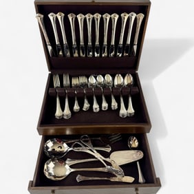Towle Silver Co. Silverplate Flatware Set