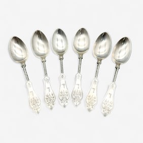 Set of Coin Silver Spoons