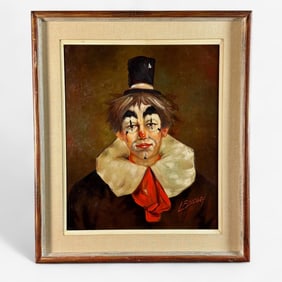 Clown Portrait by Louis Spiegel