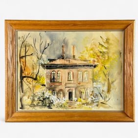 6 Watercolors by Dorothy Mueller and Elmer Ruff